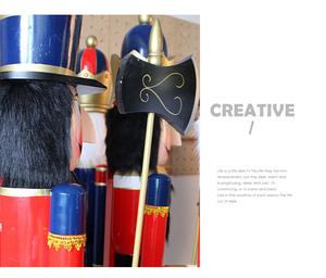 <span class=keywords><strong>Casse</strong></span>-<span class=keywords><strong>Noisette</strong></span> de Noël géant en <span class=keywords><strong>bois</strong></span> traditionnel Décoration de soldat Taille réelle 6ft Large <span class=keywords><strong>Casse</strong></span>-<span class=keywords><strong>Noisette</strong></span> 180cm - Product Image 2