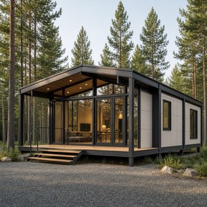 Edificio Modular Contemporáneo en Contenedores para Vivienda Familiar y Uso Vacacional - Product Image 1