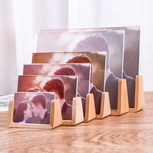 Wholesale Customized Acrylic Floating Picture <strong>Frame</strong> UV Printed Memory Display For Desktop For <strong>Photo</strong> Display - Product Image 3