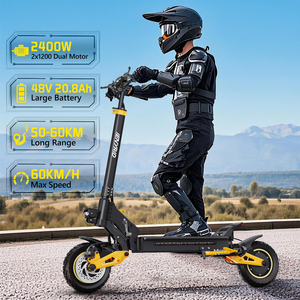 Nueva Versión Scooter Eléctrico Plegable para Adultos IENYRID <span class=keywords><strong>ES1</strong></span> 2400W con Motores Dobles, 3 Modos de Velocidad y Velocidad Máxima de 60 km/h - Product Image 3