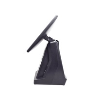 Terminal de point de vente à écran tactile capacitif Windows 7/10 de 15,6 pouces, caisse enregistreuse avec imprimante thermique intégrée de 58 mm, processeur Intel Quad-core