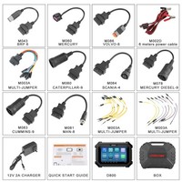 OBDSTAR D800 A+B+C+D Configuration complète Outil de diagnostic marin Scanner Iscan pour Jet Ski Hors-bord Intérieur-bord Générateur