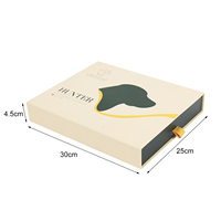 Boîte cadeau rigide personnalisée avec manchon et ruban, emballage en carton de luxe pour l'électronique et les coffrets cadeaux