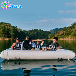 Hamaca Inflable, Plataforma Flotante Cuadrada, Sofá Flotante Inflable para Ver Películas <span class=keywords><strong>en</strong></span> <span class=keywords><strong>la</strong></span> <span class=keywords><strong>Playa</strong></span> <span class=keywords><strong>en</strong></span> Verano - Product Image 1