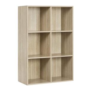 4 6 Cubo Gabinete de almacenamiento Madera Sala de estar Hogar Oficina Organizador de libros Librería - Product Image 2
