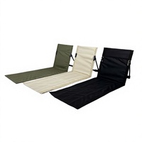 Chaise pliante d'extérieur en tissu Oxford avec support en alliage d'aluminium - Chaise portable pour la plage, le camping, le pique-nique et la pelouse