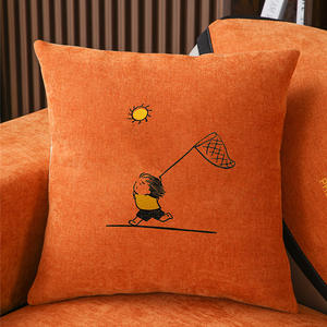 ปลอกหมอนอิงแบบปักโลโก้ออกแบบได้ตามต้องการปลอกหมอนอิงตกแต่งบ้านดีไซน์ลูกค้า - Product Image 6