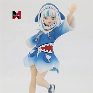 Hololive Gawr Gura Kindergarten <span class=keywords><strong>Anime</strong></span> figura VTuber Shark Girl modelo Kit estatua coleccionable decoración regalo - Product Image 1