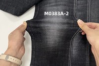 Vente en gros de 10.5 oz crosshatch slub stretch denim tissu pour jeans