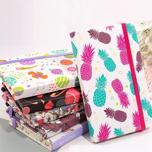 Best-seller Luxe Carnet à couverture rigide A6 avec bande élastique Reliure spirale Papier à feuilles mobiles Couverture cadeau - Product Image 2