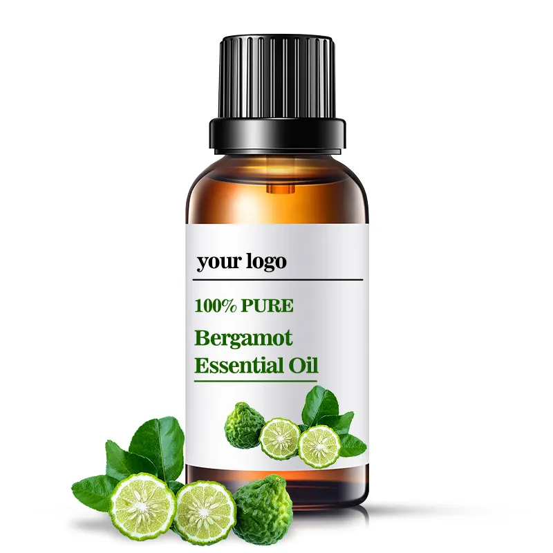 Bergamot minyak esensial untuk kulit yang lebih sehat pelepas tidur, bebas stres, minyak esensial untuk tidur, berventilasi, penghilang otot