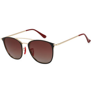 Gafas de Sol Ovaladas de Montura Completa con Lentes Degradados, 100% Protección UV, Unisex, para Adultos, Moda para Exteriores - Product Image 1
