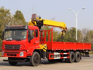 汽车起重机前固定后液压悬挂皮卡起重机基本核心部件齿轮箱发动机泵电机20t.m提升 - Product Image 6