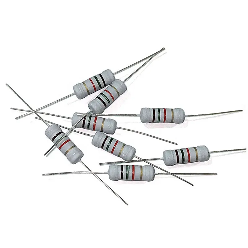 Metal Oxide Film Resistors 1/4W 1/2W 1W 2W 3W