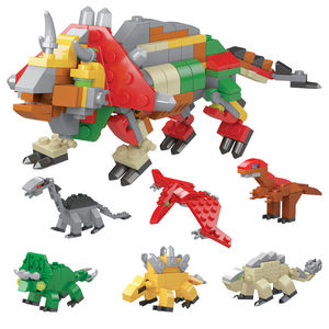 HY oyuncaklar TikToys yapı taşları K29 sıcak satış dinozor kör kutu için ödül monte - Product Image 3