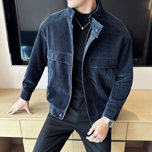 Giacca Top per <span class=keywords><strong>uomo</strong></span> alla moda bella Street Men versione coreana alla moda giacca primavera autunno - Product Image 2