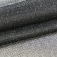 Nouveau tissu d'entoilage fusible tissé en polyester 100% de tricotage circulaire pour vêtement