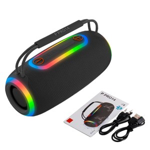 <span class=keywords><strong>GENCE</strong></span> P PRO14 Enceinte portable audio avec subwoofer, 2 haut-parleurs, étanche, en ABS, avec lecteur de carte, haute puissance, pour bureau - Product Image 1