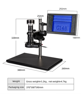 MSD417-C1228-11.6YT kính hiển vi kỹ thuật số công nghiệp Màn hình 11,6 inch để kiểm tra trực tuyến tại chỗ trong các nhà máy phôi lớn. - Product Image 2