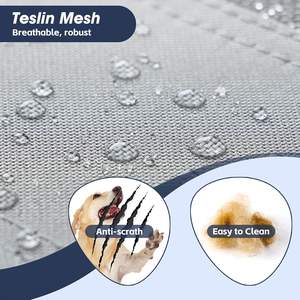 Draagbaar Verhoogd Hondenbed Koel In De Zomer Comfortabel In De Winter Gemakkelijk Te Installeren En Te Verwijderen Ademend Stalen Rustbed Voor Huisdieren - Product Image 4