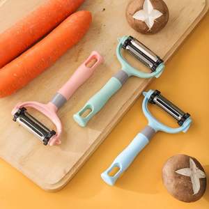 Utensilio de Cocina Multifuncional 3 en 1, Ecológico, de Plástico PP, para Pelar, Rallar Verduras, Frutas, Patatas, Zanahorias y Rábanos - Product Image 2