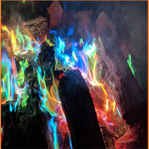 30G Colorant Bois Brûlant Couleur <span class=keywords><strong>Feu</strong></span> <span class=keywords><strong>Flamme</strong></span> Mystique <span class=keywords><strong>Feu</strong></span> Camping Pochettes Art Changeur De Couleur Poudre Couleur <span class=keywords><strong>Feu</strong></span> Magique - Product Image 5