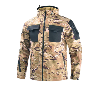 Chaqueta Táctica de Invierno para Hombre DF EDS, Verde, con Capucha, Forro Polar, para Actividades al Aire Libre - Product Image 4