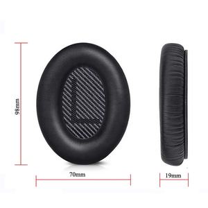 Almohadillas de Cuero Proteico para Auriculares <span class=keywords><strong>Bose</strong></span> <span class=keywords><strong>QuietComfort</strong></span> 35 <span class=keywords><strong>25</strong></span> 15, Almohadillas de Espuma Viscoelástica para Auriculares QC35 QC25 QC15 - Product Image 4