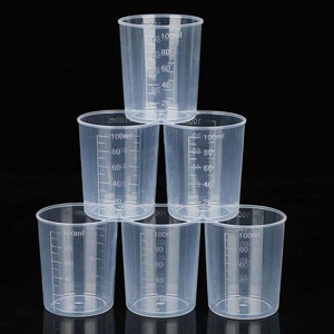 Cốc Đong Nhựa Trong Suốt Cho Nhà Bếp 15Ml 30Ml 100Ml 200Ml 300Ml 500Ml 1L 2L Có Tay Cầm - Product Image 3