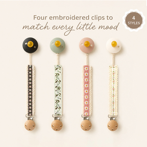 Nouvel Arrivage – Attache-tétine personnalisable en coton biologique réutilisable et lavable, support de dentition doux, cadeaux de <span class=keywords><strong>naissance</strong></span>, chaîne de tétine - Product Image 1