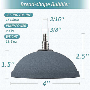 Hot Selling Ronde Lucht Stenen Aquaria Aquaria <span class=keywords><strong>Aquarium</strong></span> Accessoires Sintered Air Steen Diffuser Voor Vissen Vijver Boerderij <span class=keywords><strong>Aquarium</strong></span> - Product Image 4