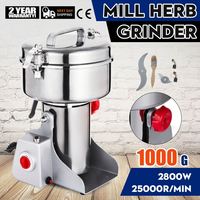 300g 500g 1000g 2000g Broyeur de ginseng Mini Machine d'assaisonnement Rectifieuse