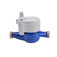 Compteur d'eau intelligent prépayé LoRaWAN Junrui DN20mm en laiton IP68 avec garantie d'un an
