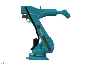 Bras robotisé industriel 6 axes Sooyee SYB25210A, charge utile de 210 kg, portée de 2523 mm, robot de manutention lourd pour la palettisation - Product Image 2