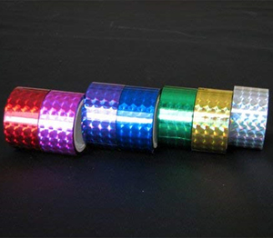 Cintas Decorativas Brillantes para Gimnasia Rítmica, Cintas Adhesivas <span class=keywords><strong>de</strong></span> Papel con Purpurina Holográfica Prismática Acrílica BOPP - Product Image 5