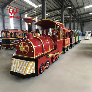 Kids Amusement <strong>Train</strong> Ride Mini Electric Motor Battery Trackless <strong>Train</strong> Indoor/<strong>Outdoor</strong> for Malls - Product Image 3