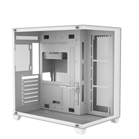 ALSEYE New Design Glass Side Mid Tower ATX Computer PC Case Paladin-W White Color Gaming Case