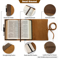 Housse de protection personnalisée en cuir véritable pour Bible, faite à la main, avec gaufrage en croix, pour la liturgie religieuse et le rangement des Écritures