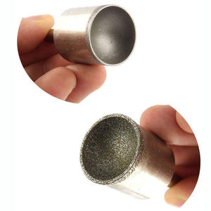 Coarse Sand Peach Pit Rounding Tool Eye-Catching Rosary Bead Polishing Tool <b>Jewelry</b> Making Tool for Agate Bead - Product Image 1