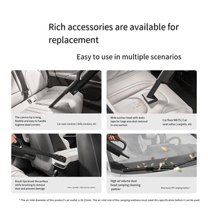 Aspiradora Inalámbrica de Mano para Auto Mijia, 210AW, 3 Velocidades, 58AW, Filtración de 5 Etapas, 30 Minutos de Autonomía, Motor <span class=keywords><strong>sin</strong></span> Escobillas, Luces LED - Product Image 6