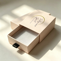 Boîte à tiroir vide pour emballage de parfum, coffret cadeau haut de gamme pour cosmétiques et bijoux, boîte coulissante avec gaufrage et impression UV, pack cadeau