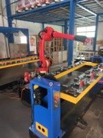 Estación de Soldadura Robótica Borunte de 6 Ejes con Motor y Posicionador Personalizado, Abrazadera de Extremo, Potencia de 1 KW/0.5 kW, Voltaje de 220V/380V