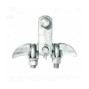 Abrazadera de Suspensión de Acero Galvanizado en Caliente <span class=keywords><strong>ChenJi</strong></span> XGU RTS para Conductores ACSR AAAC AAC, Accesorios para Líneas de Alta Tensión - Product Image 1