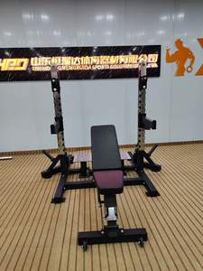 Système de rack combiné multifonctionnel pour développé couché plat/<span class=keywords><strong>incliné</strong></span>, hip thrust, tractions et curls <span class=keywords><strong>biceps</strong></span> – <span class=keywords><strong>Banc</strong></span> et rack réglables - Product Image 4