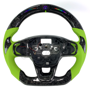 Para <span class=keywords><strong>Ford</strong></span> <span class=keywords><strong>Focus</strong></span> Mk4 2019-2024 ST <span class=keywords><strong>RS</strong></span> pantalla LED personalizada fibra de carbono volante de coche Interior Venta caliente accesorio de coche - Product Image 1