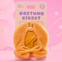 Série de kits lumineux coréens F14, style animal, Ami Stick, couvre-tête en peluche courte super douce, motifs ours, chien, cœurs, pour poupée