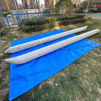 Tube de ponton gonflable avec couleurs personnalisées pour le plaisir aquatique, tubes de ponton en PVC gonflables durables personnalisés, bouée pour la mer