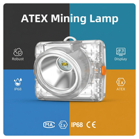 Lampe frontale professionnelle pour mineurs KL6LMA, IP68, sans fil, longue durée, avec chargeur, pour le travail