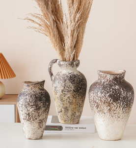 Nordic Vintage Ceramic <b>Vases</b> High Quality <b>Unique</b> Flower Ceramic <b>Vases</b> for Home Desktop - Product Image 5
