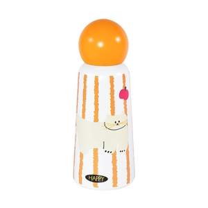 Botella de Agua Térmica de Acero Inoxidable 316L, Diseño Infantil con Tapa Decorativa, Portátil para Estudiantes, Mantiene el Calor por 12 Horas - Product Image 3